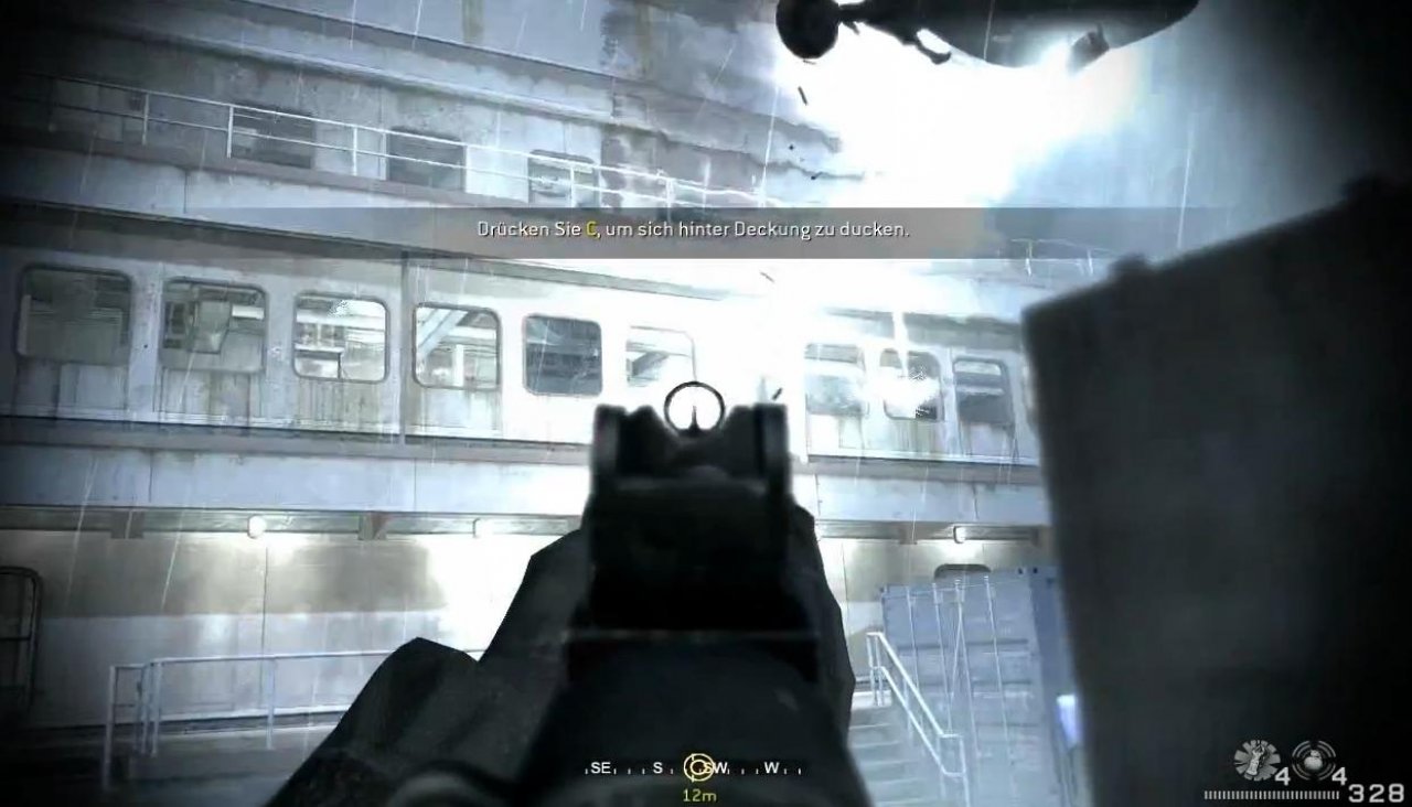 [29/10/2012] Wer erinnert sich noch an das Schiffs-Level aus Modern Warfare ? Eine packende Inszenierung und der drohende Untergang lassen uns immer wieder an diese Erfahrung erinnern.