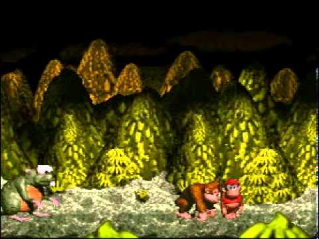 [31/10/2012] Hier kommt ein beliebter Klassiker: Donkey Kong! Bei Nintendos affigem Abenteuer dreht sich natürlich alles um Bananen! Ganze Berge der exotischen Frucht gilt es zu sammeln, um Extraleben zu erhalten oder als Währung einzutauschen.