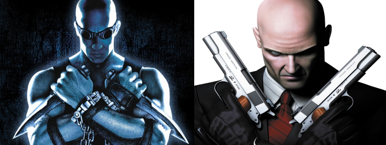 [25/10/2012] Sowohl Riddick aus The Chronicles of Riddick: Escape from Butcher Bay als auch der berüchtigte Agent 47 aus der Hitman-Serie sind stolze Glatzenträger. Darüber hinaus verbindet sie auch die Vorliebe für coole Posen, bei denen sie uns ihre Lieblingswaffen präsentieren. Das hat auch seinen Sinn, denn mit den beiden Jungs ist nicht zu spaßen.