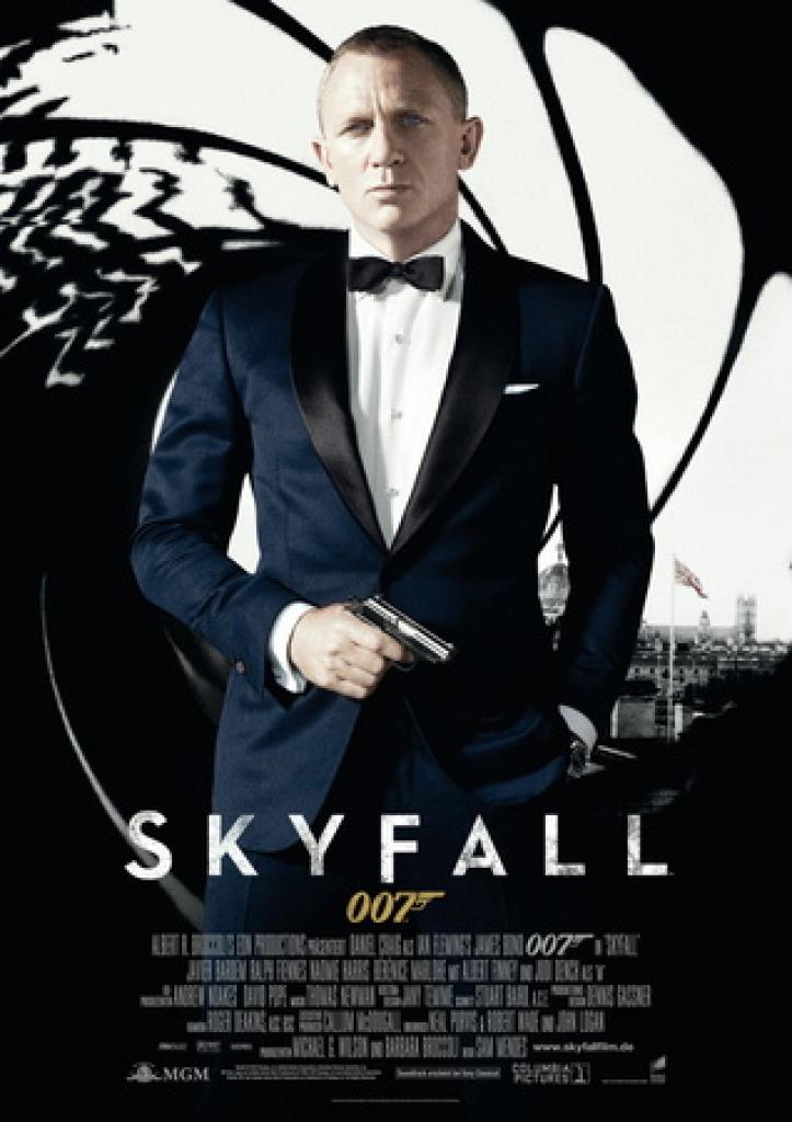 [29/10/2012] Das offizielle Filmplakat von Skyfall.