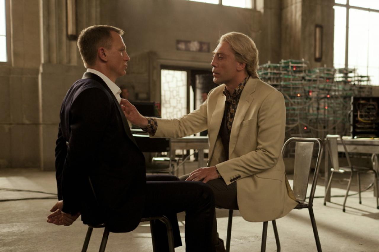 [30/10/2012] Brillant als Gegenspieler von James Bond: Javier Bardem (No Country for Old Men) alias Raoul Silva.