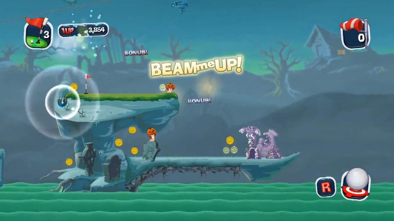 [08/10/2012] Worms Golf hat zwar, betrachtet man nur die Sportart, ein relativ normales Spielprinzip, die kriegslustigen Würmer jedoch auf ein virtuelles Grün zu setzen und ihnen Golfschläger in die Hand zu drücken, finden wir trotzdem abgefahren. Zumal es auch explodierende Schafe und andere Merkwürdigkeiten gibt.