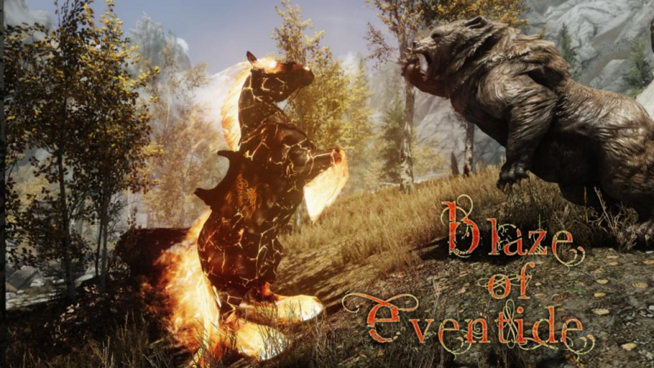 [10/10/2012] Blaze Of Eventide - Das apokalypstischen Höllenpferd sieht nicht nur unglaublich cool aus - es hat auch verschiedene Fähigkeiten. Der Gaul verfügt beispielsweise über eine Art 