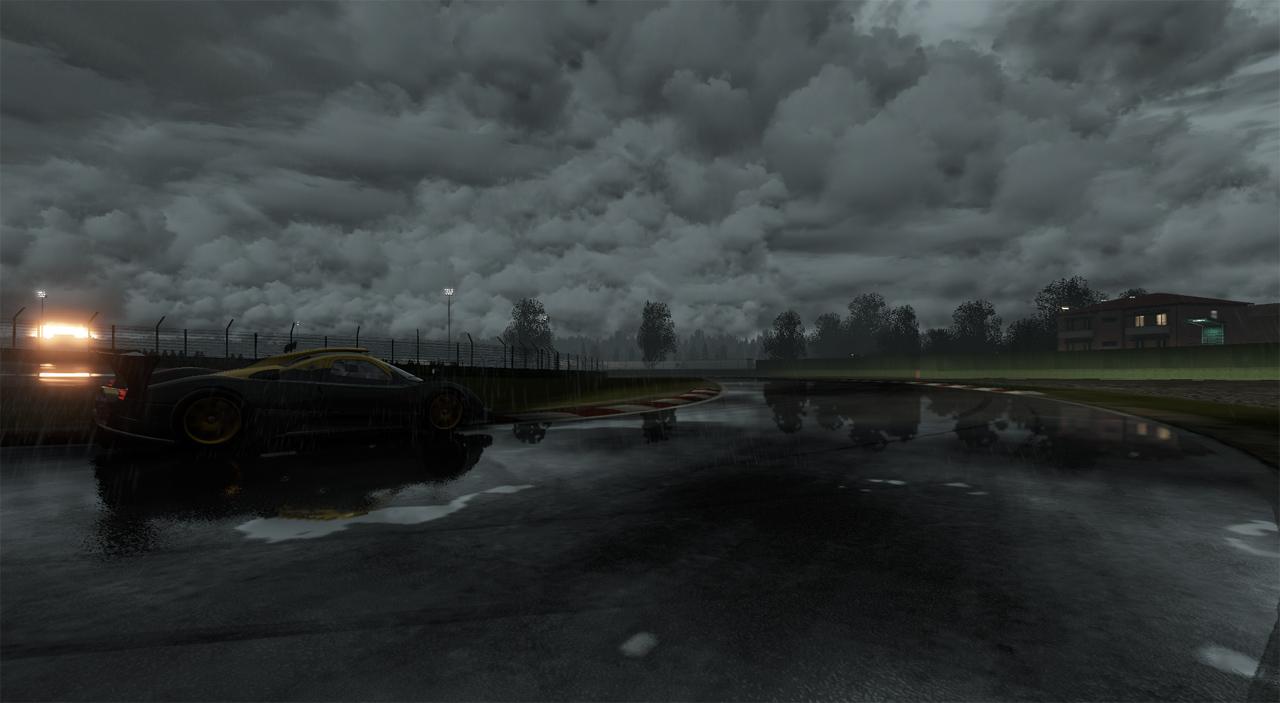 [13/10/2012] WIP - Pre-Alpha - wet track reflections