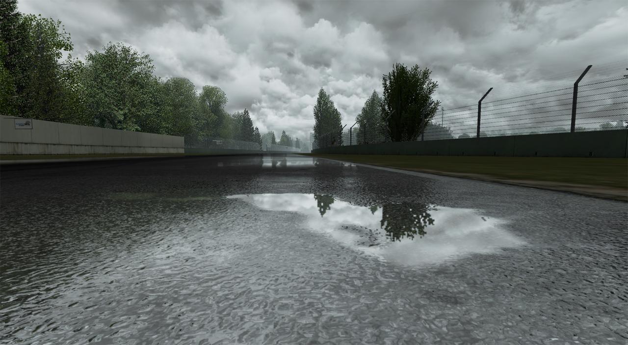 [13/10/2012] WIP - Pre-Alpha - wet track reflections