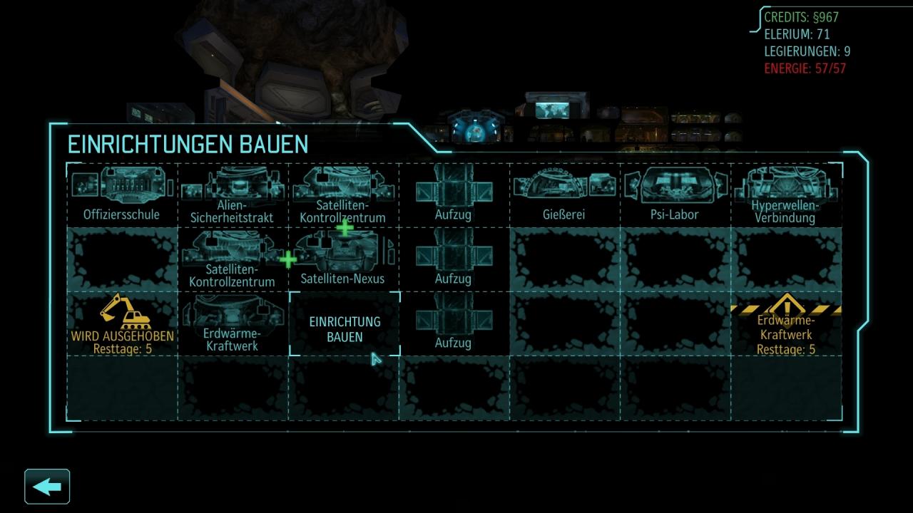[09/10/2012] Als einzige Hoffnung gegen die Alien-Invasion in XCOM: Enemy Unknown braucht ihr natürlich eine Basis. Diese könnt ihr durch in Missionen verdientes Geld ausbauen. Der Anbau von Kraftwerken, Forschungslaboren und andere Modulen erweitert eure Möglichkeiten und stärkt eure Schlagkraft gegen die Außerirdischen.