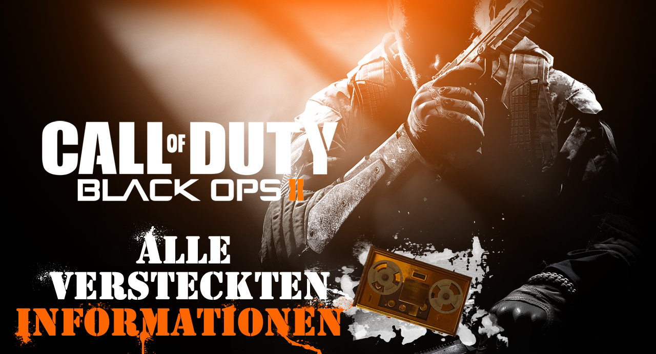 [14/11/2012] In unserer Komplettlösung zu Call of Duty: Black Ops 2 zeigen wir euch die Fundorte aller versteckten Intel Laptops und Tonbänder.