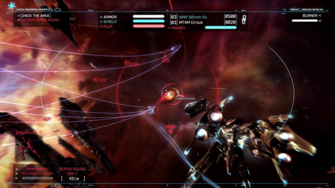 [19/11/2012] Ebenfalls an die japanischen Vorbilder erinnert Strike Suit Zero, einem Mecha-Spiel mit Weltraumkulisse. Bei diesem schlüpft der Spieler in eine Strike Suit genannte Maschine, die sich von einem Raumjäger in einen Mech verwandeln kann.