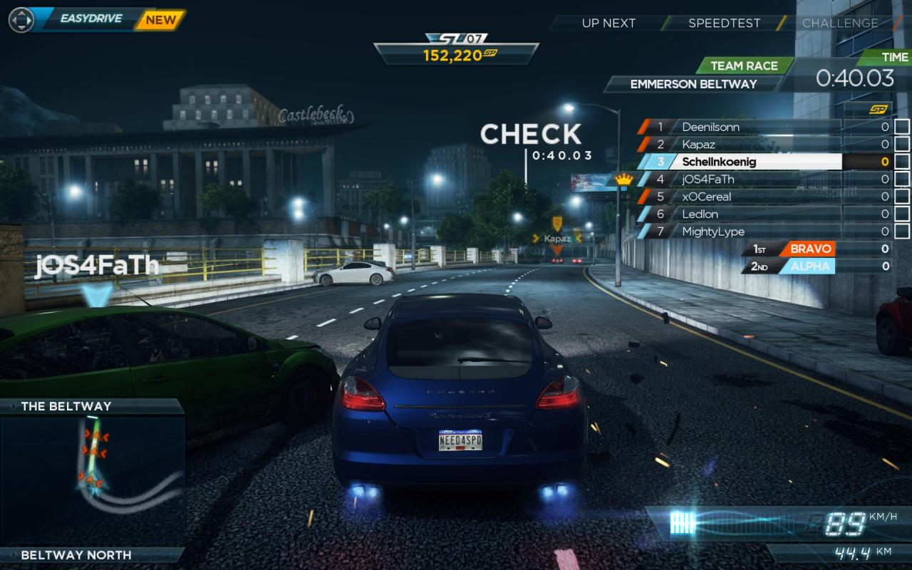 [02/11/2012] Bei einem manipulierten Straßenrennen in Need for Speed: Most Wanted verliert ihr euren BMW E3 GTR 46 an den skrupellosen Fahrer Razor. Diesen gilt es, um jeden Preis zurückzugewinnen. Blöd nur, dass Razor auf Platz 1 der Blacklist steht, einer Liste mit den am meisten gesuchten Fahrern der ganzen Stadt. Um euch den Wagen zurückzuholen, müsst ihr euch Rennen für Rennen die Liste nach oben kämpfen. Am Schluss wartet ein spannender Showdown auf euch!