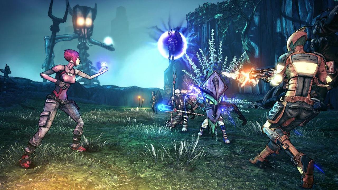 [21/12/2012] Sammelwut, Sammelwut, Sammelwut! In Borderlands 2 sammeln wir auch im Jahr 2013 munter neue Waffen und räumen die Automaten leer. In Sanctuary warten außerdem immer wieder Herausforderungen an den Glücksspielautomaten und wer weiß, vielleicht schlummert eines Tages der große Fang darin?