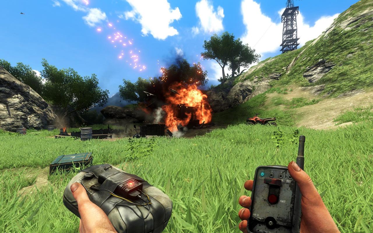 [06/12/2012] Ubisoft beschenkt uns mit Far Cry 3. Auf der unbekannten tropischen Insel gibt es nicht nur jede Menge hübsche Vegetation, sondern auch genug Sprengstoff, um sie in Schutt und Asche zu legen.