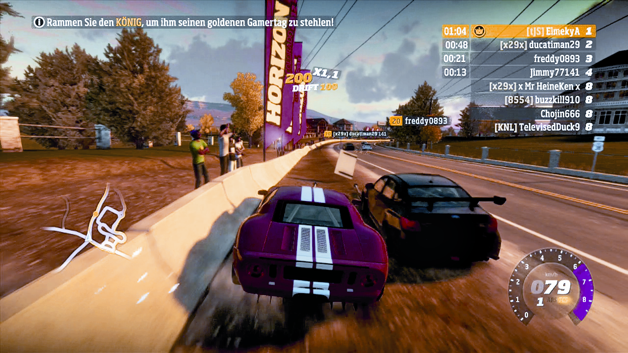 [20/12/2012] Würde man jeden Meter aneinanderreihen, den Spieler von Forza Horizon bis Ende 2012 zurückgelegt haben, könnte man eine Strecke von hier bis auf den Mond bauen.