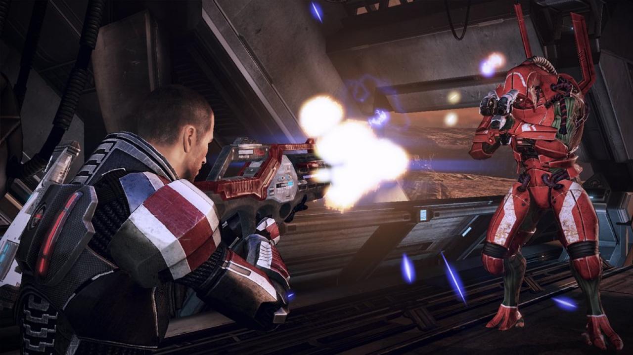 [05/12/2012] Leser-Vorschlag - Mass Effect 3 musste dringend um eine Möglichkeit für weitere Einnahmen erweitert werden. Was eignet sich besser als ein aufgesetzter Multiplayer-Modus, der im Grunde nur einen Horde-Abklatsch darstellt und euch bei jeder Gelegenheit Mikrotransaktionen andrehen will?
