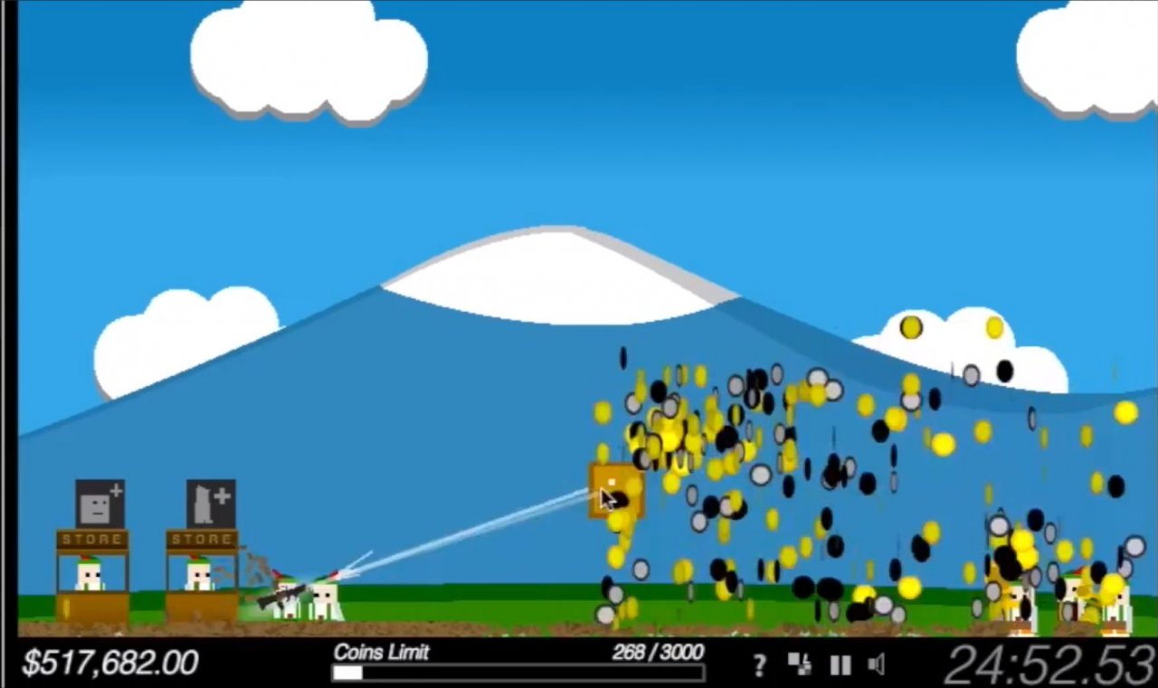 [17/01/2013] Eure Aufgabe in Coinbox Hero ist es, in alter Super Mario-Manier an einen Block zu springen und die erscheinenden Münzen aufzusammeln. Zusätzliche Waffen und Helfer machen die Münzenjagd zu einem lustigen Zeitvertreib, an dessen Ende die Zerstörung der Coinbox mittels einer Nuklearrakete steht.