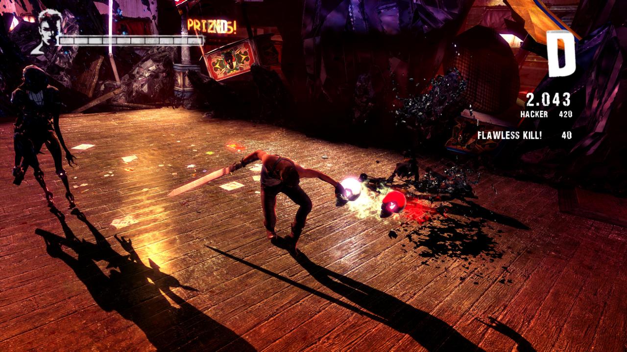 [14/01/2013] Einen Pakt mit dem Teufel hat offenbar der Nephilim Dante aus DmC: Devil May Cry abgeschlossen. Im Limbus sind das gängige Zahlungsmittel Seelen, mit denen sich neue Fähigkeiten sowie Gesundheits-Upgrades kaufen lassen.