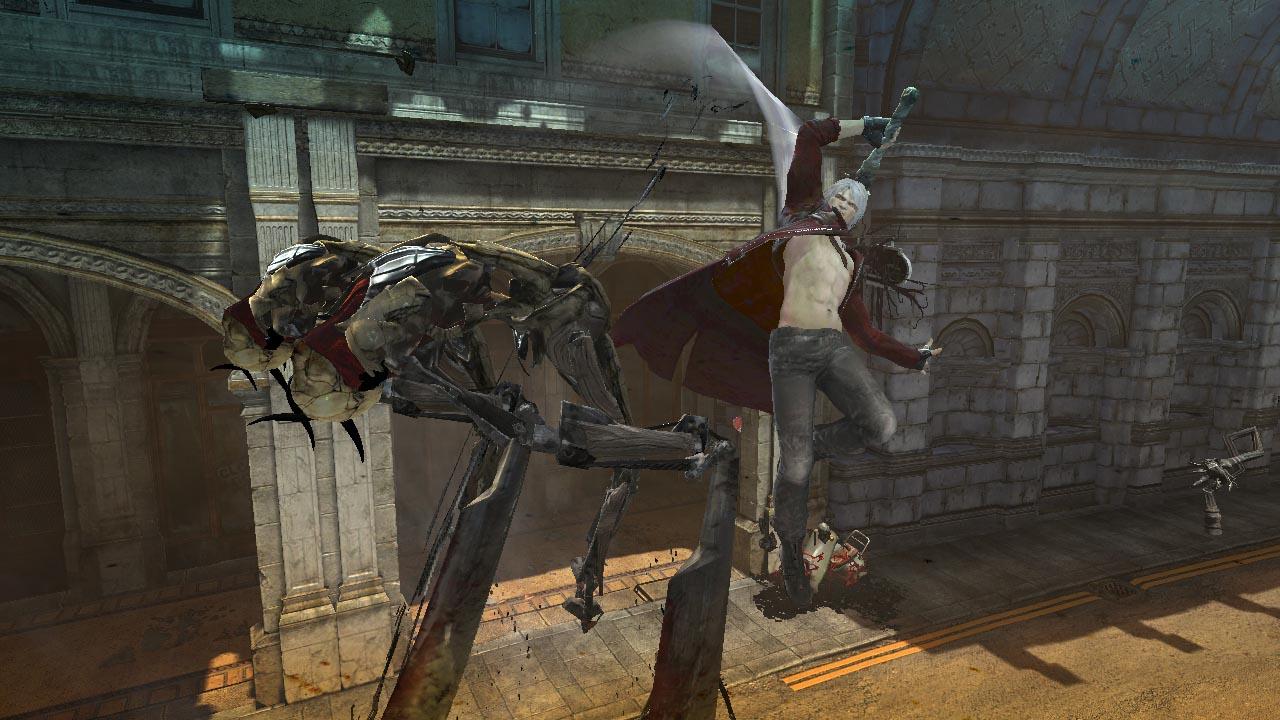 [18/01/2013] Der gute alte Dante aus Devil May Cry ist schon ein brutal cooler Hecht. Das versucht er ohne Zweifel auch mit seiner entblößten Brust unter dem schweren Ledermantel zu signalisieren, aber irgendwie sieht das Ganze dann doch eher lächerlich aus.