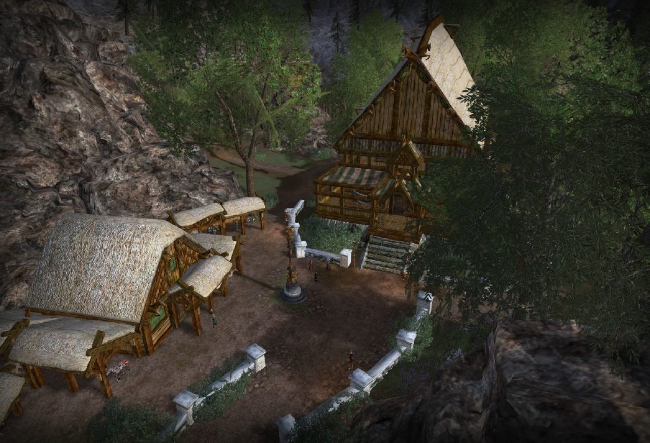 [24/01/2013] In Die Reiter von Rohan (Lotro) baut der Spieler in mühevoller Arbeit eine ganze Stadt wieder auf. Dazu stehen jeden Tag Daily-Quetsts zur Verfügung, die neue Elemente, Häuser und NPCs mittels Phasing-Technologie in Hytbold spawnen lassen. Der Aufbau dauert mindestens 44 Tage.