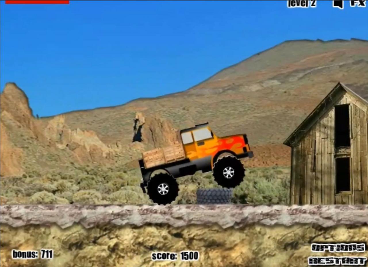 [17/01/2013] In Truck Mania fahrt ihr einen 2D-Truck durch verschiedene Landschaften und müsst aufpassen, dass ihr eure Ladung nicht verliert. Erschwert wird diese Aufgabe durch Hindernisse, über die ihr langsam hinweg fahren müsst oder die euch dazu zwingen, schneller zu fahren. Spaß macht das Spiel leider nicht.