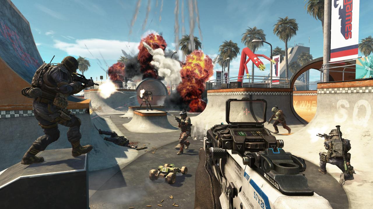 [28/01/2013] Call of Duty: Black Ops 2 Revolution Preview - In Call of Duty: Black Ops 2 Revolution stehen euch alle Perks und damit auch alle Drohnen, Luftschläge, Geschütztürme und Co. zur Verfügung, um eurem Team den Sieg zu sichern.