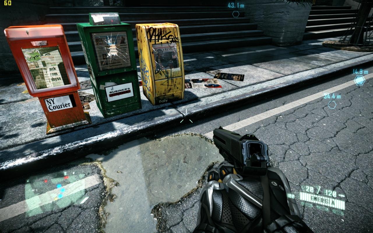 [11/02/2013] Kurz hinter einer Mauer rasten und die Schussverletzung ist verheilt... Heute ist fast jeder Shooter mit dieser Art von Regenerationssystem ausgestattet - alles andere wäre wohl zu angestaubt...