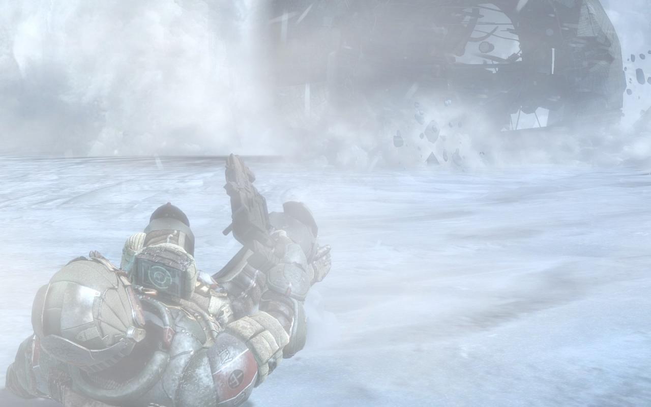 [07/02/2013] In Dead Space 3 trefft ihr auch in der Kälte auf mutierte Nekromorph-Aliens wie die Schneebestie. Dafür habt ihr einen futuristischen Schneeanzug der euch warm hält. Vielen Dank an DixieDean für diesen Vorschlag.