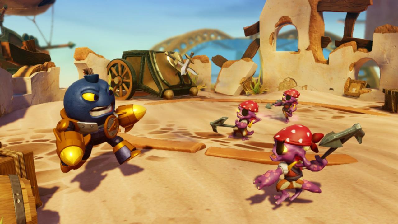 [04/02/2013] Mit Skylanders Swap Force geht die Tausch- und Sammelserie in die nächste Runde. Erstmals lassen sich die Miniaturen miteinander kombinieren. (5)