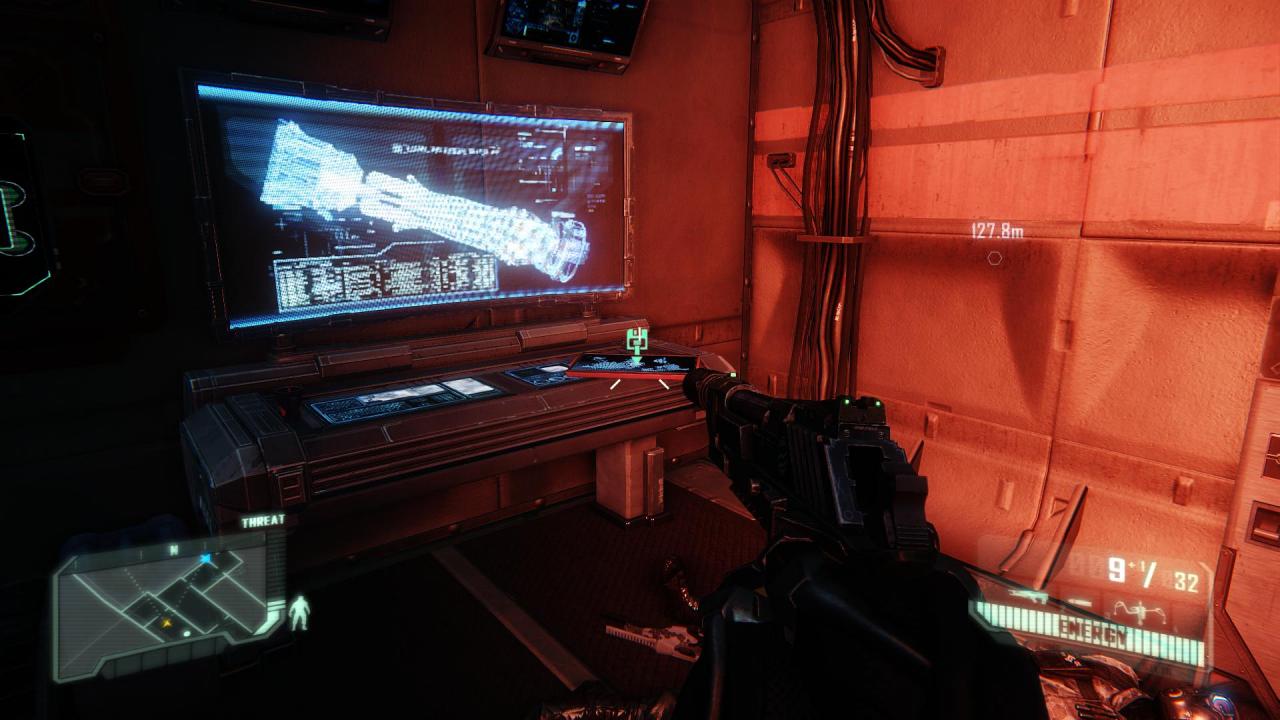 [21/02/2013] Crysis 3 Komplettlösung - Level 1: Post Human - Im Raum findet ihr mehr Intel.