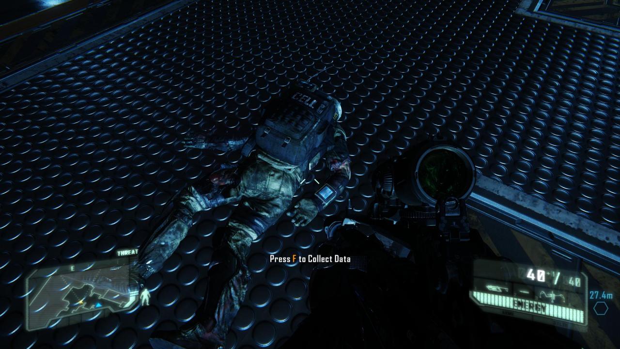 [21/02/2013] Crysis 3 Komplettlösung - Level 1: Post Human - Am Boden findet ihr das letzte Intel.