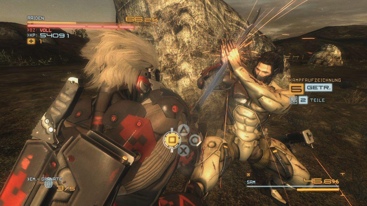 [19/02/2013] Natürlich hat Raiden in Metal Gear Rising stets seine Hochfrequenzklinge an seiner Seite. Im letzten Bosskampf müsst ihr darauf aber verzichten und setzt auf effektive Boxtaktiken. Zu Schade, dass Raiden nicht gleich im ganzen Spiel Gegner mit seinen Fäusen pulverisieren kann.