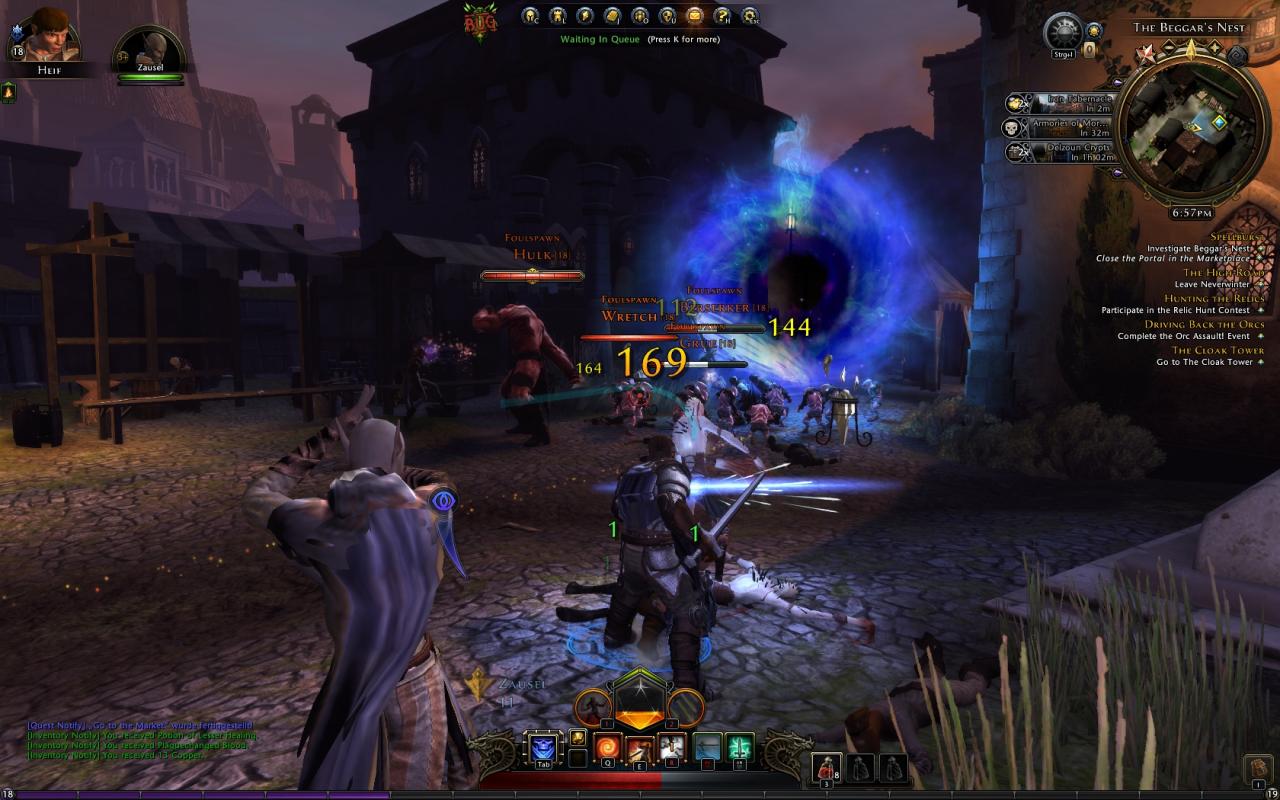[08/02/2013] Neverwinter: Mit dem Dieb und seinen Begleitern schließen wir dämonische Portale
