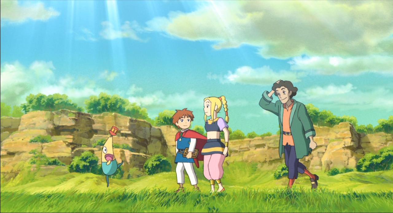 Ni No Kuni: Die Helden des ersten Abenteuers.