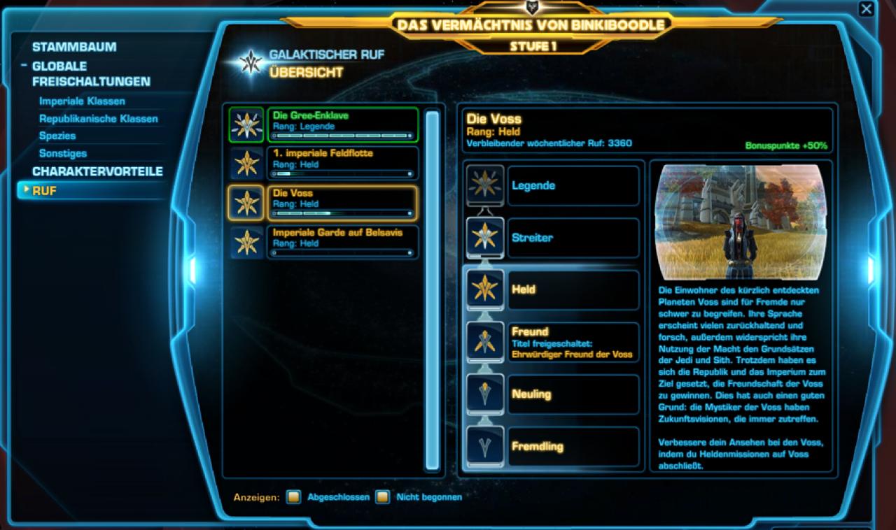 [06/02/2013] Ruf-Grind in MMORPGs können mitunter nervig sein. Oft muss man sich jeden Tag einloggen und stupide Sammel- und Kill-Quests erledigen, ehe man am Sanktnimmerleinstag den Ruf bei Fraktion X endlich erreicht hat.