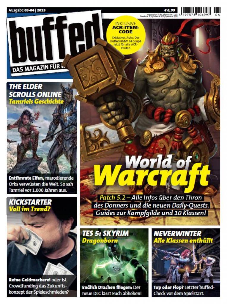 [19/02/2013] Das buffed Magazin Ausgabe 03-04/2013 ist ab sofort erhältlich!