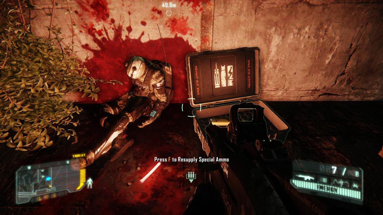 [21/02/2013] Crysis 3 Komplettlösung - Level 2: Welcome to the Jungle - Innen könnt ihr eure Munition auffüllen.