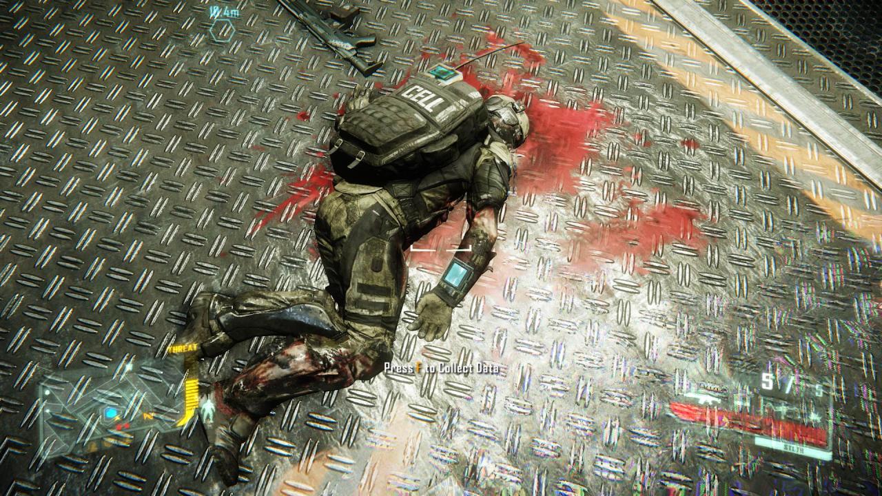 [21/02/2013] Crysis 3 Komplettlösung - Level 4: Safeties Off - Auf der Leiche des Soldaten liegt die Blackbox.