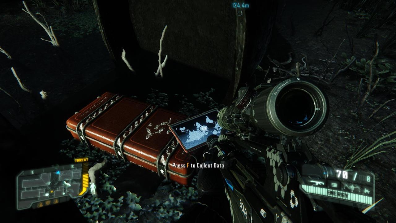 [21/02/2013] Crysis 3 Komplettlösung - Level 4: Safeties Off - Auf der Karte seht ihr die Position des Datenpads.