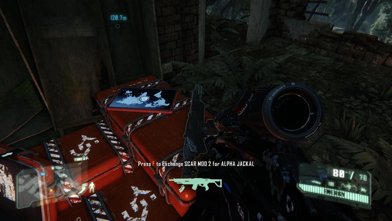 [21/02/2013] Crysis 3 Komplettlösung - Level 5: Red Star Rising - Neben dem Datenpad liegt die Pumpgun.