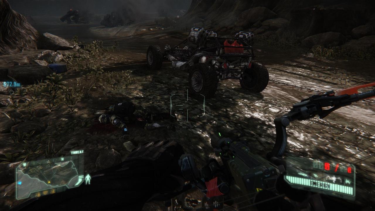 [21/02/2013] Crysis 3 Komplettlösung - Level 5: Red Star Rising - Neben dem Fahrzeug liegt Intel.