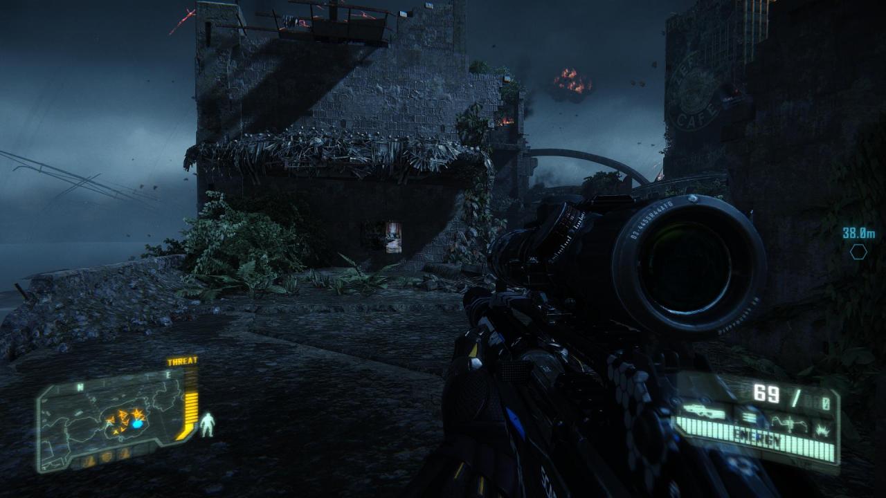 [21/02/2013] Crysis 3 Komplettlösung - Level 6: Only Human - Gleich zu Beginn sammelt ihr das Poster auf.