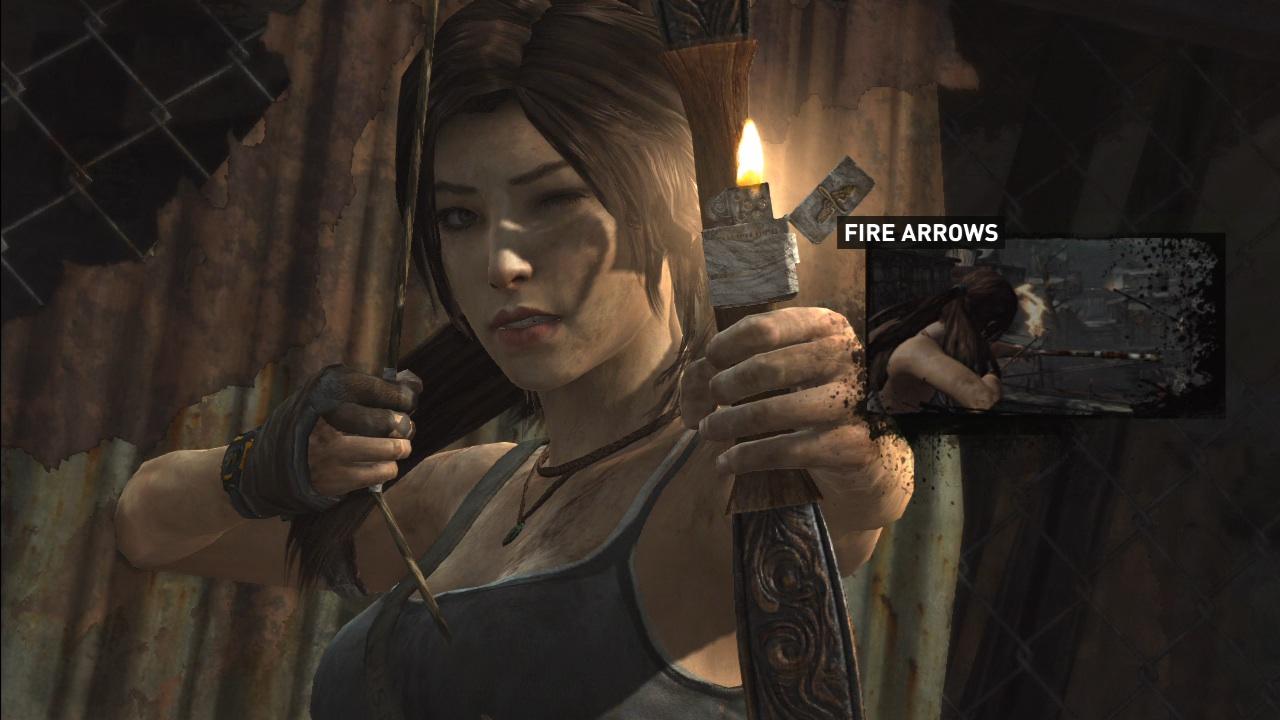 [03/03/2013] Lara Croft ist im neuen Tomb Raider so cool, sie braucht ihre Pistolen nicht mehr und setzt gleich zu Beginn auf einen improvisierten Bogen. Mit den richtigen Upgrades zünden wir Pfeile an und machen daraus einen mächtigen Compound.