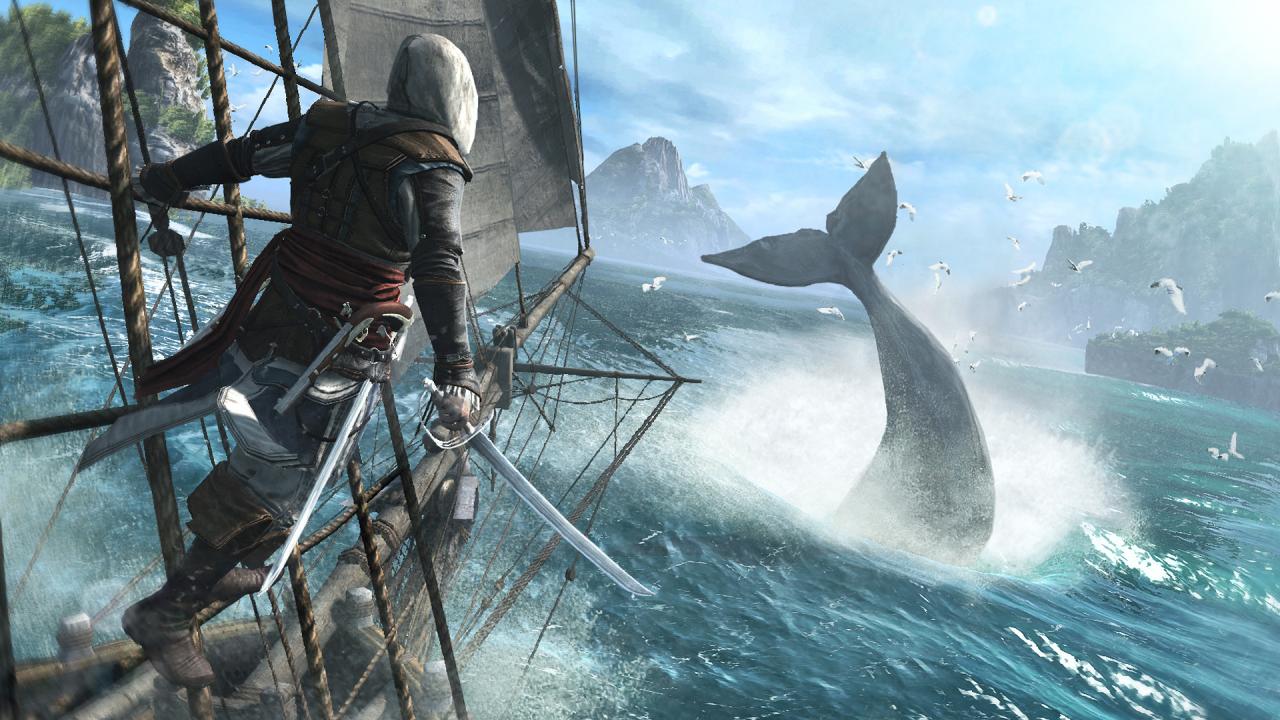 [04/03/2013] Von der Stadt, die unter dem Wasser liegt, kommen wir zu der Stadt, die beinahe unter dem Wasser liegt. In Venedig aus Assassin's Creed 2 können wir auch beim Tauchen noch Wachen angreifen und fahren dann entspannt unsere Gondel weiter.