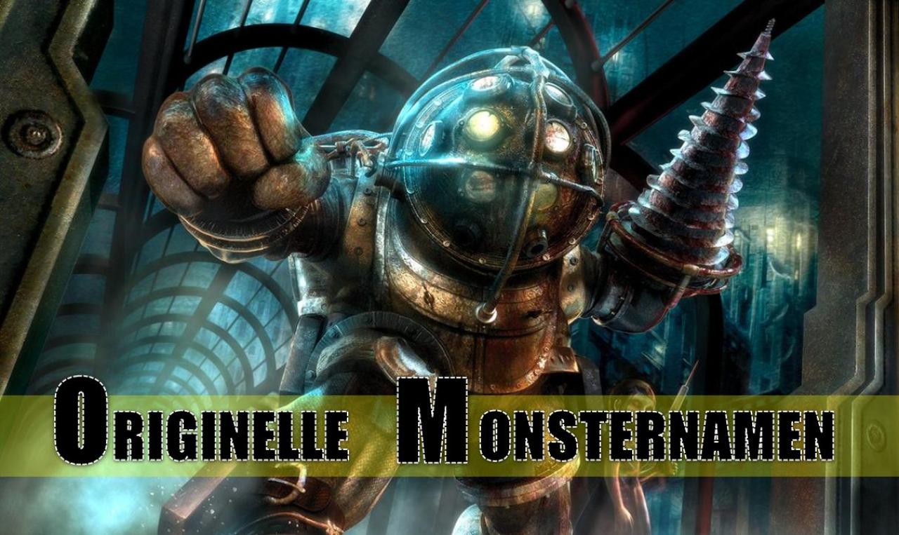 [25/03/2013] Die Gegner-Elite: Die originellsten Namen für Monster.
