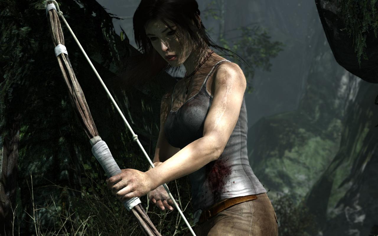 [05/03/2013] Tomb Raider: Hatte man zuvor öfter Pistolen in Lara Crofts Händen gesehen, hat sie im neuesten Titel ihr Talent fürs Bogenschießen entdeckt. Anfangs nur eine improvisierte Waffe, wird ihr Bogen im Laufe des Spiels aufgewertet, bis sie damit auch den stärksten Widersachern zu Leibe rücken kann.