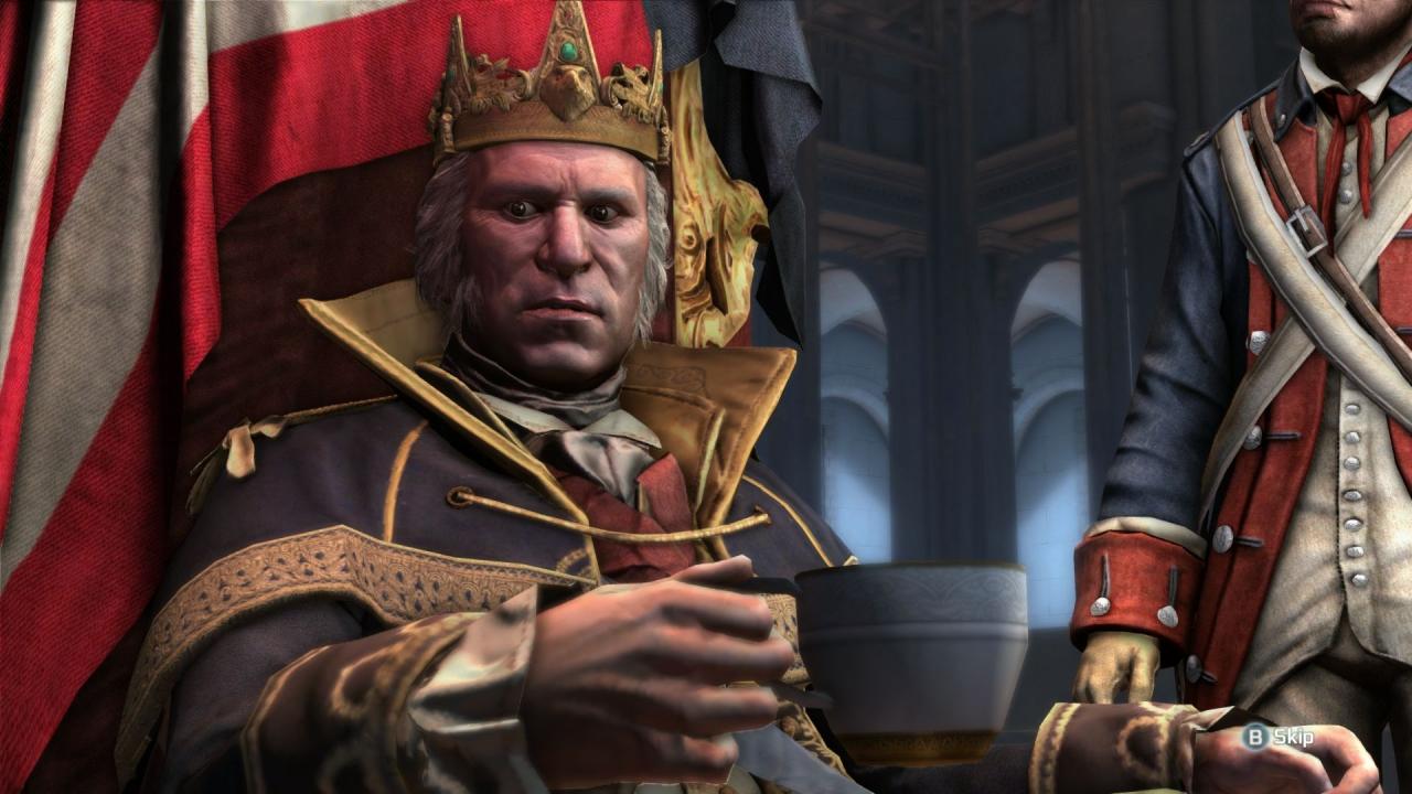 [26/04/2013] - Community-Vorschlag - Zu Assassin's Creed 3 gibt es einen umfangreichen DLC zu George Washington. Hier erlebt ihr eine (fiktive) Geschichte um den beliebten Präsidenten, der zu einem kaltblütigen Tyrannen wurde.