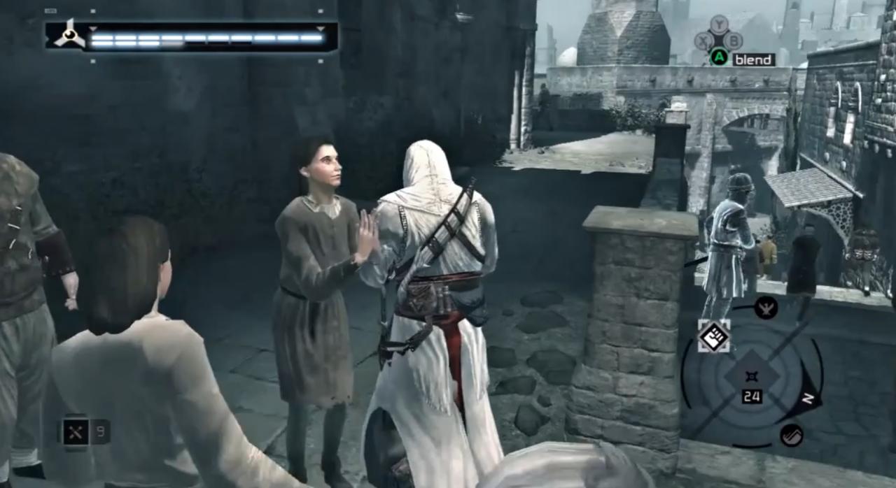 [25/04/2013] Seit dem ersten Assassin's Creed sind bettelnde Frauen und Obdachlose genauso mit der Reihe verschmolzen, wie Leute in weißen Kutten mit Messern. Im ersten Spiele gab es nichtmal die Möglichkeit, ihnen Geld zu geben, was sie besonders nervig machte.