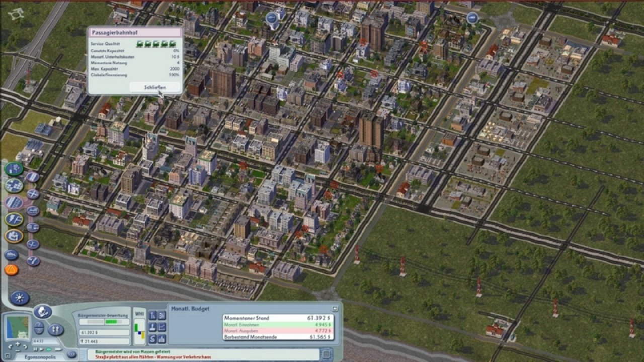 [03/04/2013] Sim City 4 haben höchstwahrscheinlich eh schon alle verärgerten Sim City-Fans installiert, nachdem die Startschwierigkeiten des neuen Teils sie in den Wahnsinn trieb. Selbst wenn nicht, lohnt sich eine erneute Installation. Der Vorgänger macht einige Dinge anders, manche sogar besser.