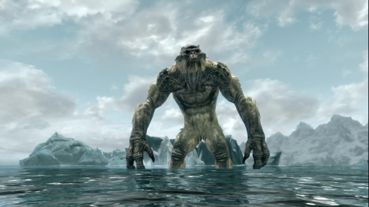 [06/05/2013] Schnee, Eis, Meer, See, Wasser, kühle Briesen, gelegentliche Riesen und Drachen. Das Leben des Dovahkiin in The Elder Scrolls 5: Skyrim ist voll von eiskaltem Spaß.