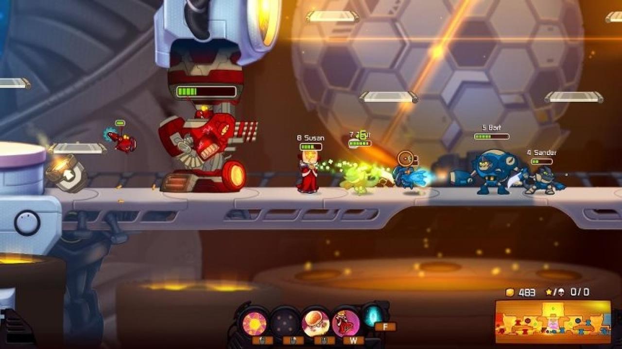 [28/06/2013] Awesomenauts ist ein MOBA-ähnliches Strategiespiel in 2D-Optik, das sowohl Taktik als auch Teamwork erfordert. Die kurzweiligen Runden laden immer wieder zu einer schnellen Partie ein und die Motivation steigt von Liga zu Liga. Im Playstation Network ist Awesomenauts für ein paar laue Groschen zu haben.