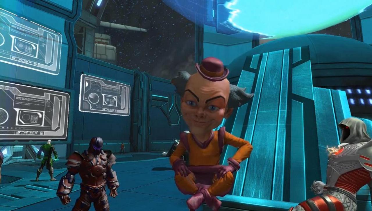 [04/06/2013] In DC Universe Online haben wir wenige Charaktere, die so bizar sind wie der folgende. Mr. Mxyzptlk stammt aus der fünften Dimension und sieht aus wie Jim Carrey nach einer fehlgeschlagenen Hormontherapie.