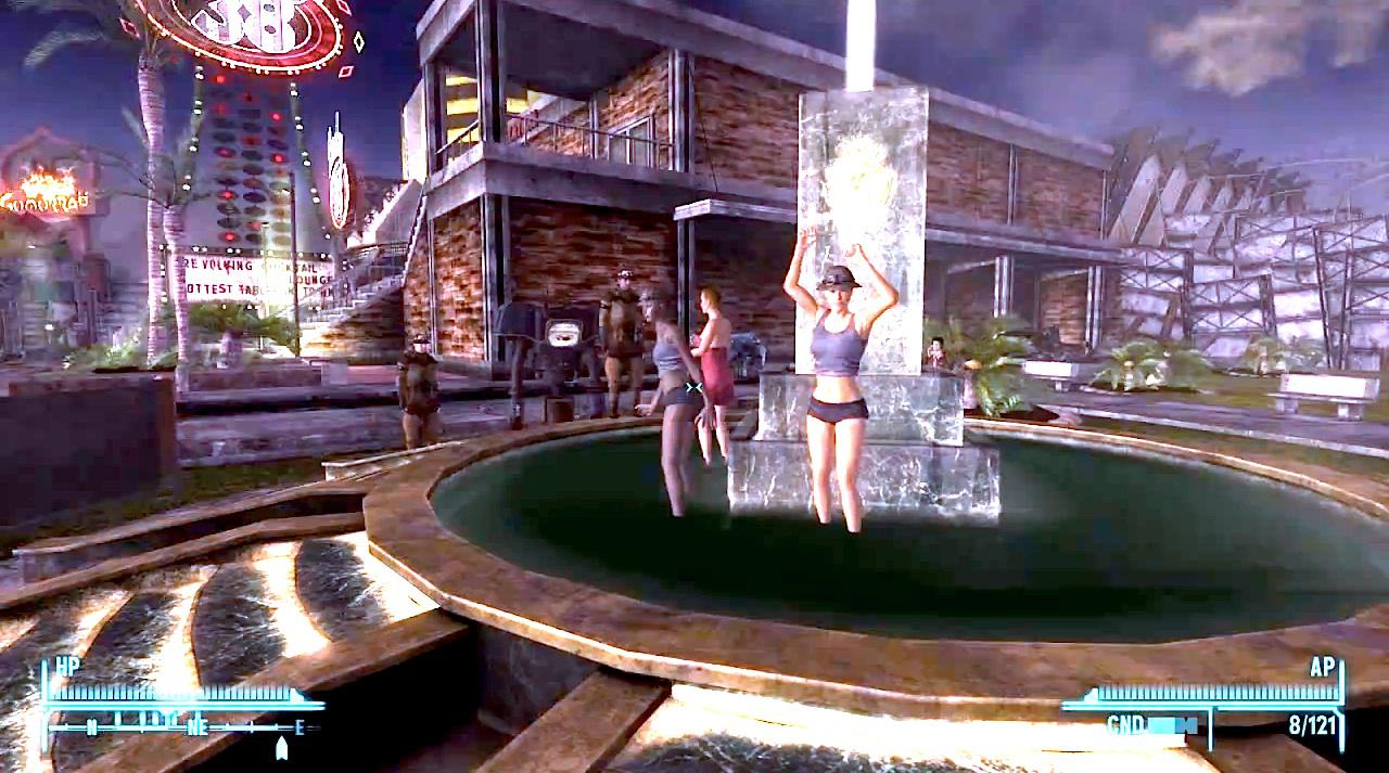 [19/06/2013] Selbst in der postapokalyptischen Welt von Fallout: New Vegas müssen Soldaten ihre Ruhe haben und wollen chillen, wie diese Ladies es gerade zeigen. Pool Party!